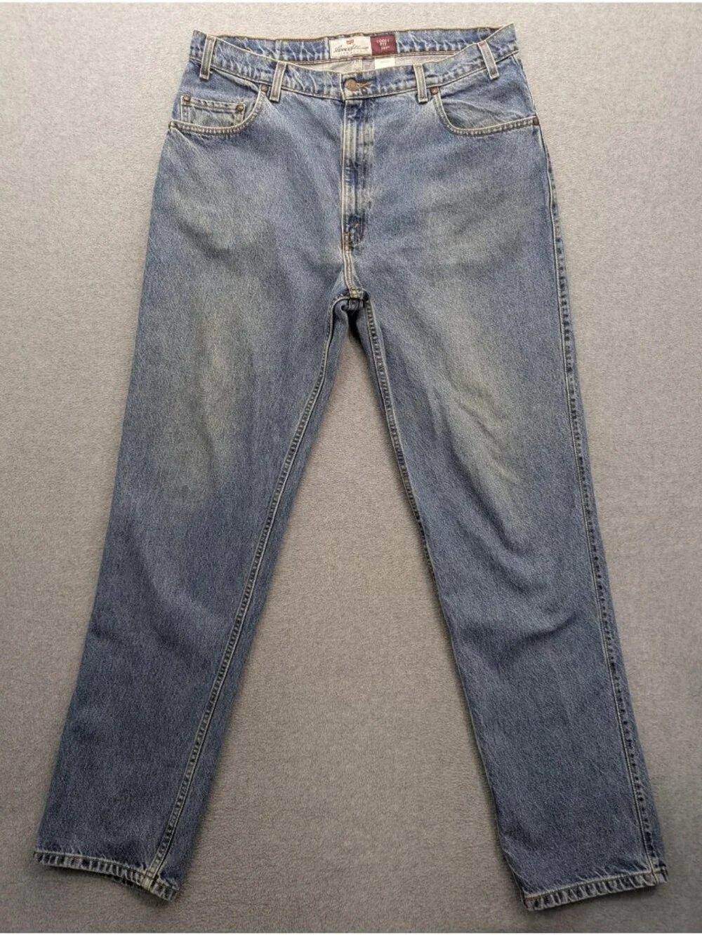 Vintage Levis 545 Jeans Mens 40x36 Blue Medium Wash Loose Fit Straight Denim